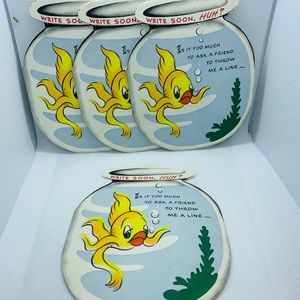 Unused Vintage 1950s “Thinking Of You” Greeting Card